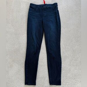 Spanx Jeggings Jeans Pull On Size S Stretch Denim Shaping Slimming Holiday Party